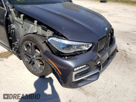 2019 BMW X5 xDrive40i with VIN 5UXCR6C52KLL10163, listed as a Copart auction lot 62190802 with 48,191 mi miles. Bid and sale history available at carsss.com. Image 9.