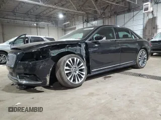 2019 Lincoln Continental Select with VIN 1LN6L9TK6K5604091, listed as a Copart auction lot 41864605 with 53,467 mi miles and Salvage title. Bid and sale history available at DreamBid. Image 1.