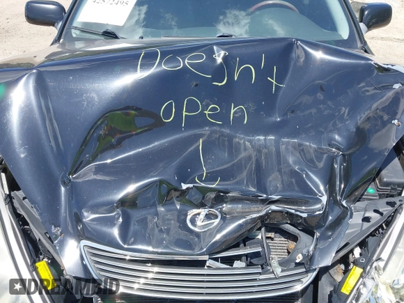 2005 Lexus ES 350 with VIN JTHBA30G555086936, listed as a IAAI auction lot 42572495 with Not provided miles and . Bid and sale history available at DreamBid. Image 10.