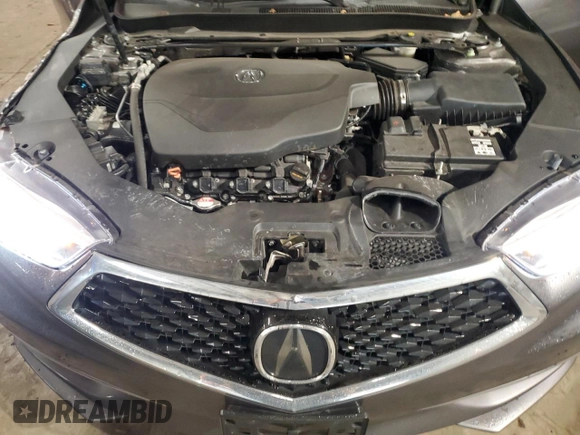 2020 Acura TLX w/Technology Pkg with VIN 19UUB2F41LA001689, listed as a Copart auction lot 41614065 with 84,736 mi miles and Salvage Title. Bid and sale history available at carsss.com. Image 11.