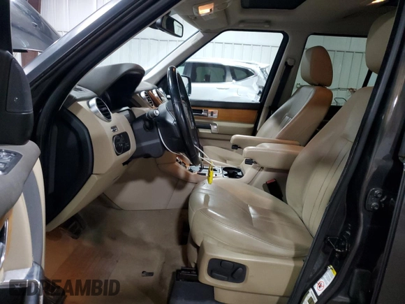 2013 Land Rover LR4 HSE with VIN SALAG2D49DA678330, listed as a Copart auction lot 60257845 with 177,009 mi miles and Salvage title. Bid and sale history available at DreamBid. Image 7.