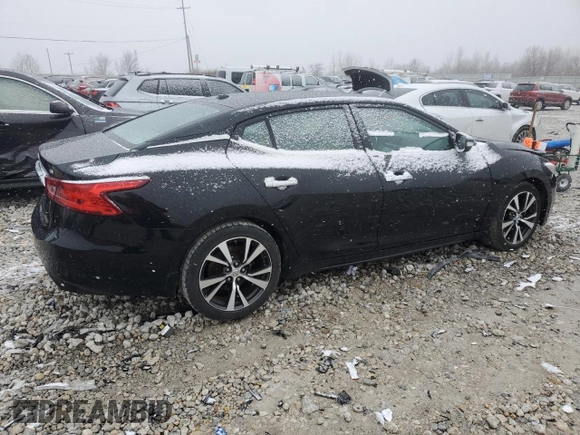 2017 Nissan Maxima SV with VIN 1N4AA6AP0HC383938, listed as a Copart auction lot 50135285 with 162,397 mi miles and Salvage Title. Bid and sale history available at DreamBid. Image 3.