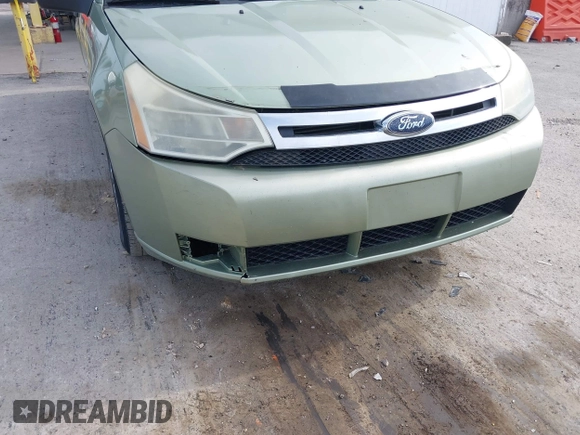 2008 Ford Focus SE with VIN 1FAHP35N58W116555, listed as a IAAI auction lot 42160091 with 162,592 mi miles. Bid and sale history available at carsss.com. Image 6.