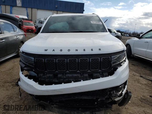 2024 Jeep Wagoneer Series II Carbide with VIN 1C4SJVBP4RS127459, listed as a Copart auction lot 53130095 with 35,064 mi miles and Salvage title. Bid and sale history available at DreamBid. Image 5.
