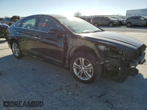 2018 Hyundai Sonata Limited z VIN 5NPE34AF9JH598889, wystawiony jako Copart lot #82599964 z przebiegiem 102 704 mil mil oraz Szkoda całkowita • Salvage title. Historia ofert i sprzedaży dostępna na DreamBid. Obrazek 4.