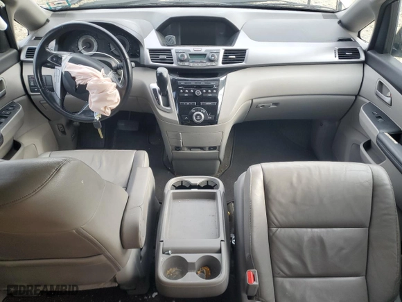 2013 Honda Odyssey EX-L with VIN 5FNRL5H60DB024911, listed as a Copart auction lot 48499285 with 0 mi miles and Salvage Title. Bid and sale history available at carsss.com. Image 8.