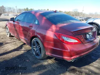 2014 Mercedes-Benz CLS 63 S AMG with VIN WDDLJ7GB2EA119248, listed as a IAAI auction lot 41564487 with 110,177 mi miles and . Bid and sale history available at DreamBid. Image 3.