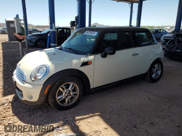 2012 MINI Hardtop z VIN WMWSU3C5XCT542244, wystawiony jako Copart lot #65226525 z przebiegiem 129 512 mil mil oraz Szkoda całkowita • Salvage title. Historia ofert i sprzedaży dostępna na DreamBid. Obrazek 1.