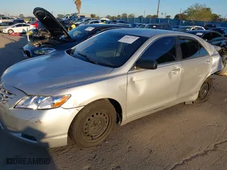 2007 Toyota Camry CE with VIN 4T1BE46K27U508205, listed as a IAAI auction lot 41827197 with 187,126 mi miles. Bid and sale history available at carsss.com. Image 19.