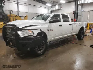 2018 Ram 2500 Tradesman with VIN 3C6UR5HL1JG390078, listed as a Copart auction lot 89146605 with 151,946 mi miles and Salvage Title. Bid and sale history available at carsss.com. Image 1.