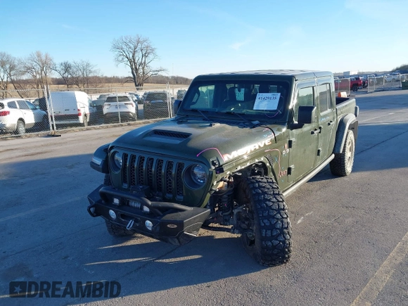2022 Jeep Gladiator Mojave с VIN 1C6JJTEG7NL172628, выставлен на аукционе IAAI как лот 41429135 с пробегом 44 209 миль миль и . История ставок и продаж доступна на DreamBid. Изображение 6.