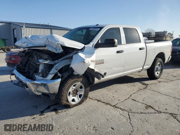 2018 Ram 2500 Tradesman with VIN 3C6UR5CJ3JG415794, listed as a Copart auction lot 48498815 with 144,671 mi miles and Salvage title. Bid and sale history available at DreamBid. Image 1.