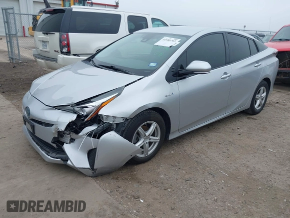 2018 Toyota Prius Two with VIN JTDKARFU7J3549201, listed as a IAAI auction lot 41589765 with 125,500 mi miles. Bid and sale history available at carsss.com. Image 17.