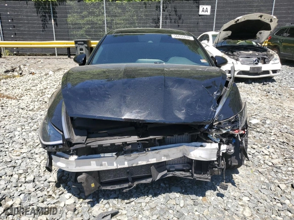2021 Hyundai Sonata N Line with VIN 5NPEK4JCXMH105587, listed as a Copart auction lot 56656674 with 46,290 mi miles and Salvage Title. Bid and sale history available at carsss.com. Image 5.
