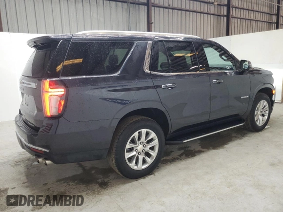 2024 Chevrolet Tahoe Premier with VIN 1GNSCSKD3RR276166, listed as a Copart auction lot 46035455 with 23,899 mi miles and Salvage title. Bid and sale history available at DreamBid. Image 3.
