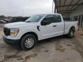 2021 Ford F-150 XL with VIN 1FTEX1CB7MKD83515, listed as a Copart auction lot 50336385 with 126,556 mi miles and Clean title. Bid and sale history available at DreamBid. Image 1.
