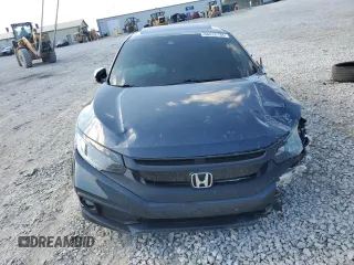 2020 Honda Civic Sedan EX-L with VIN 19XFC1F7XLE021851, listed as a Copart auction lot 68318734 with 74,519 mi miles and Salvage Title. Bid and sale history available at carsss.com. Image 5.