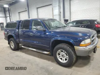 2004 Dodge Dakota SLT with VIN 1D7HG48N74S729943, listed as a Copart auction lot 55518285 with 179,191 mi miles and Clean Title. Bid and sale history available at carsss.com. Image 4.