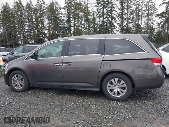 2017 Honda Odyssey SE with VIN 5FNRL5H34HB009081, listed as a IAAI auction lot 41701429 with 72,131 mi miles and . Bid and sale history available at carsss.com. Image 14.