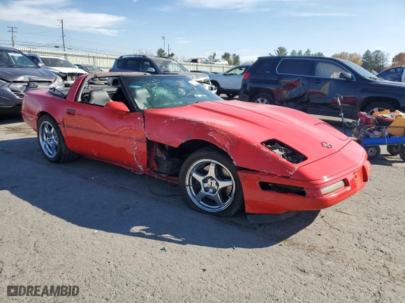1996 Chevrolet Corvette with VIN 1G1YY22PXT5114346, listed as a Copart auction lot 78191234 with 0 mi miles and Salvage Title. Bid and sale history available at carsss.com. Image 4.