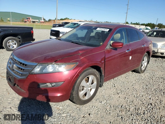 2010 Honda Accord Crosstour EX with VIN 5J6TF1H33AL014744, listed as a Copart auction lot 75422324 with 127,528 mi miles and Salvage Title. Bid and sale history available at carsss.com. Image 1.