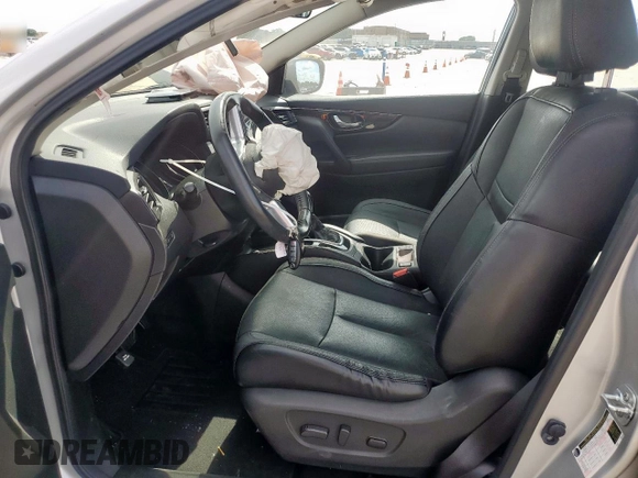 2017 Nissan Rogue SL with VIN JN1BJ1CP7HW030225, listed as a Copart auction lot 60650115 with 64,162 mi miles and Salvage title. Bid and sale history available at DreamBid. Image 7.