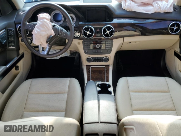 2014 Mercedes-Benz GLK 350 with VIN WDCGG8JBXEG328690, listed as a Copart auction lot 66343584 with 87,315 mi miles and Salvage Title. Bid and sale history available at DreamBid. Image 8.