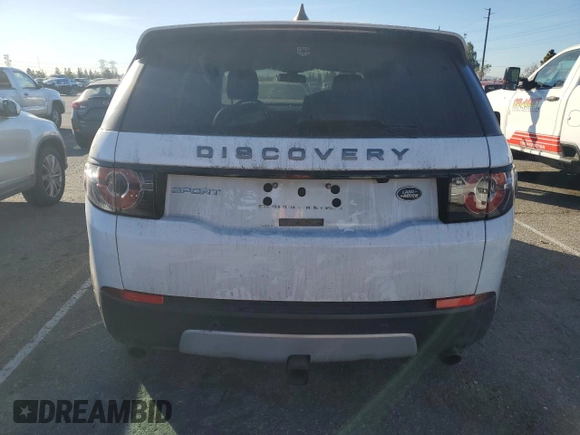 2017 Land Rover Discovery Sport SE with VIN SALCP2BG5HH640273, listed as a Copart auction lot 86203604 with 87,028 mi miles and Salvage Title. Bid and sale history available at carsss.com. Image 6.