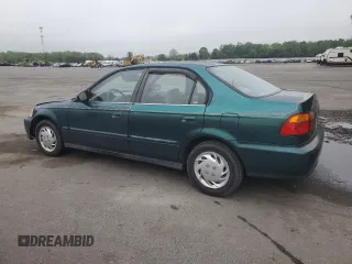1999 Honda Civic VP z VIN 2HGEJ6619XH585514, wystawiony jako Copart lot #55683885 z przebiegiem 76 596 mil mil oraz Szkoda całkowita • Salvage title. Historia ofert i sprzedaży dostępna na DreamBid. Obrazek 2.