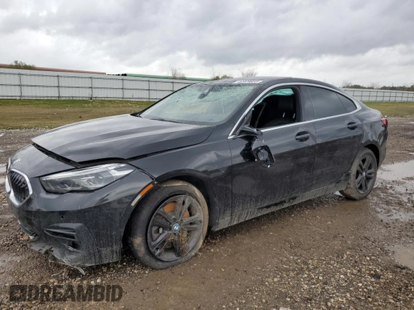 2021 BMW 2 Series 228i with VIN WBA53AK00M7H79347, listed as a Copart auction lot 44978665 with 56,538 mi miles and Salvage title. Bid and sale history available at DreamBid. Image 1.