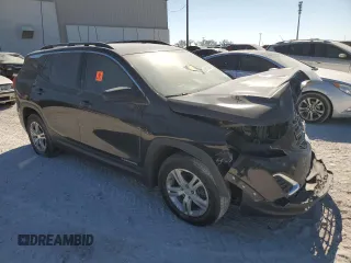 2018 GMC Terrain SLE with VIN 3GKALMEV5JL341961, listed as a Copart auction lot 51704785 with Not Provided miles and Salvage Title. Bid and sale history available at carsss.com. Image 4.