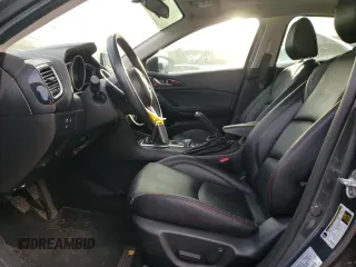 2014 Mazda 3 i Grand Touring with VIN JM1BM1M7XE1111263, listed as a Copart auction lot 80143334 with 167,635 mi miles and Salvage Title. Bid and sale history available at DreamBid. Image 7.