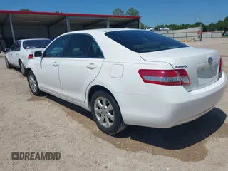 2011 Toyota Camry LE with VIN 4T4BF3EK9BR210001, listed as a IAAI auction lot 41981258 with 54,602 mi miles and . Bid and sale history available at carsss.com. Image 3.