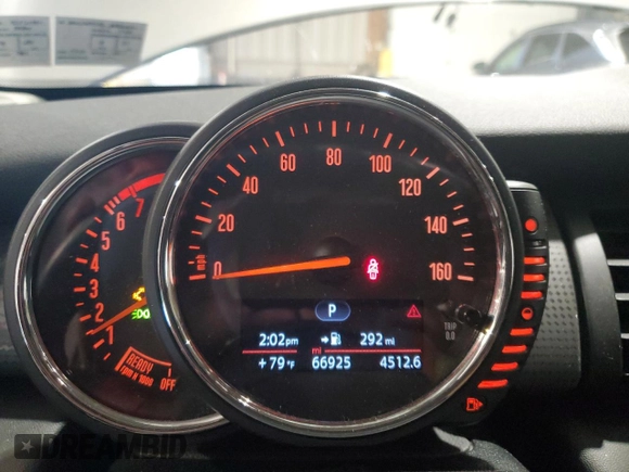 2017 MINI Hardtop Cooper with VIN WMWXP5C30H2F60940, listed as a Copart auction lot 56475935 with 66,925 mi miles and Salvage title. Bid and sale history available at DreamBid. Image 9.