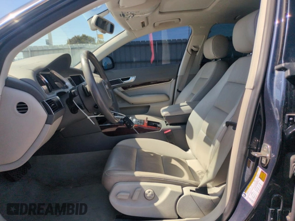 2011 Audi A6 Premium Plus with VIN WAUFGAFB3BN031282, listed as a Copart auction lot 52895245 with 89,663 mi miles and Salvage title. Bid and sale history available at DreamBid. Image 7.