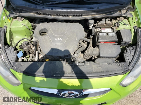 2014 Hyundai Accent GS z VIN KMHCT5AE2EU177298, wystawiony jako Copart lot #52336525 z przebiegiem 165 314 mil mil oraz Szkoda całkowita • Salvage title. Historia ofert i sprzedaży dostępna na DreamBid. Obrazek 11.