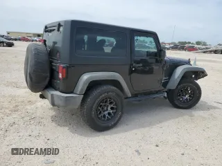 2015 Jeep Wrangler Sport with VIN 1C4AJWAG3FL723090, listed as a Copart auction lot 53325235 with 96,306 mi miles and Salvage title. Bid and sale history available at DreamBid. Image 3.