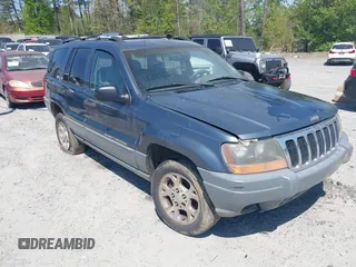 2000 Jeep Grand Cherokee Laredo with VIN 1J4G248S1YC416634, listed as a IAAI auction lot 42036197 with 140,596 mi miles and . Bid and sale history available at DreamBid. Image 1.