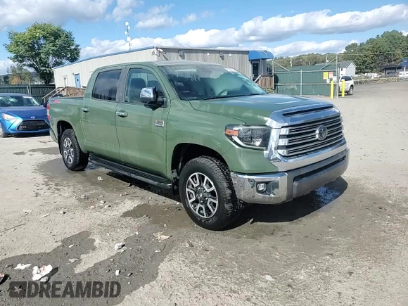 2021 Toyota Tundra Platinum z VIN 5TFAY5F10MX035676, wystawiony jako Copart lot #73296214 z przebiegiem Nie podano mil oraz Szkoda całkowita • Salvage title. Historia ofert i sprzedaży dostępna na DreamBid. Obrazek 13.