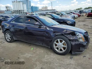 2009 Cadillac CTS AWD w/1SA with VIN 1G6DG577690160882, listed as a Copart auction lot 76880114 with 0 mi miles and Salvage Title. Bid and sale history available at carsss.com. Image 4.