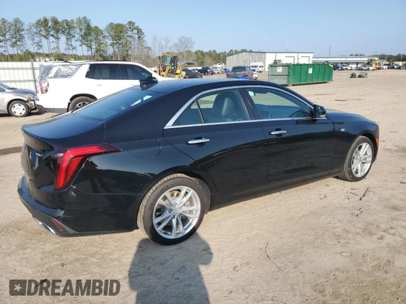 2021 Cadillac CT4 Luxury z VIN 1G6DJ5RK9M0114572, wystawiony jako Copart lot #43758515 z przebiegiem 47 072 mil mil oraz Tytuł czysty. Historia ofert i sprzedaży dostępna na DreamBid. Obrazek 3.
