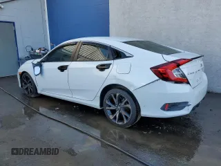 2020 Honda Civic Sedan Sport with VIN 2HGFC2F81LH578717, listed as a Copart auction lot 76535584 with Not Provided miles and Salvage Title. Bid and sale history available at carsss.com. Image 2.