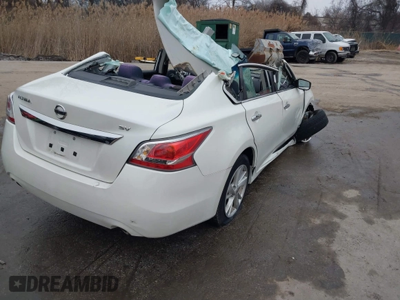 2015 Nissan Altima S with VIN 1N4AL3AP7FC161693, listed as a IAAI auction lot 41554546 with 90,622 mi miles and . Bid and sale history available at DreamBid. Image 4.