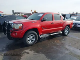 2010 Toyota Tacoma PreRunner with VIN 5TEJU4GN7AZ682751, listed as a IAAI auction lot 41072374 with 202,042 mi miles and . Bid and sale history available at DreamBid. Image 17.