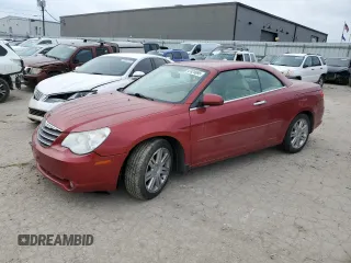 2008 Chrysler Sebring Limited with VIN 1C3LC65M68N657729, listed as a Copart auction lot 47424695 with 84,207 mi miles and Salvage title. Bid and sale history available at DreamBid. Image 1.