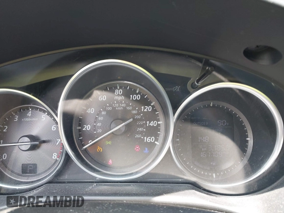 2014 Mazda CX-5 Sport with VIN JM3KE4BE9E0411177, listed as a IAAI auction lot 42411938 with 167,709 mi miles and . Bid and sale history available at DreamBid. Image 7.
