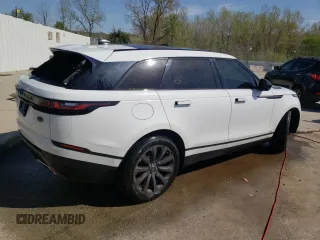 2018 Land Rover Range Rover Velar R-Dynamic SE with VIN SALYL2RV3JA716982, listed as a Copart auction lot 52519765 with 82,886 mi miles and Salvage title. Bid and sale history available at DreamBid. Image 3.