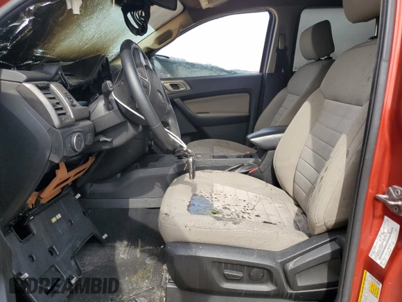 2019 Ford Ranger XL with VIN 1FTER4EH6KLA58729, listed as a Copart auction lot 60409705 with Not provided miles and Salvage title. Bid and sale history available at DreamBid. Image 7.