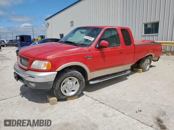 2000 Ford F-150 XL with VIN 1FTRX18L7YKB03018, listed as a Copart auction lot 56104045 with Not provided miles and Salvage title. Bid and sale history available at DreamBid. Image 1.