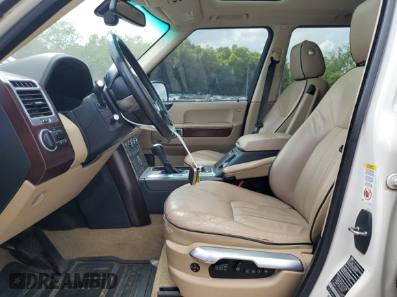 2010 Land Rover Range Rover HSE with VIN SALME1D41AA308286, listed as a Copart auction lot 59090035 with 172,490 mi miles and Clean title. Bid and sale history available at DreamBid. Image 7.